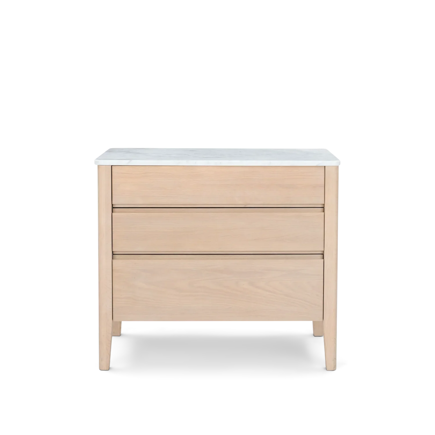 Neptune Kitchen_Kitchen furniture_Kitchen free standing default Borough Freestanding Oak Pan Drawer with Marble Top