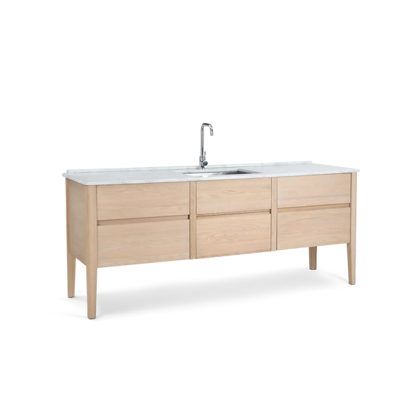 Neptune Kitchen_Kitchen furniture_Kitchen free standing default Borough Oak Freestanding Undermount Kitchen Washstand