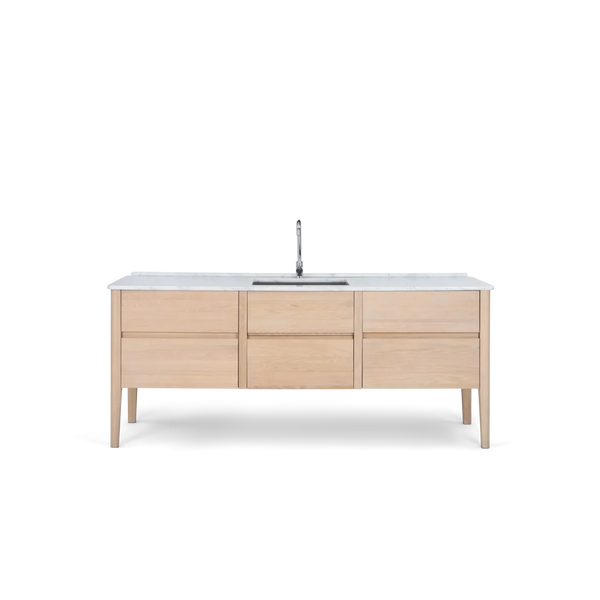 Neptune Kitchen_Kitchen furniture_Kitchen free standing default Borough Oak Freestanding Undermount Kitchen Washstand