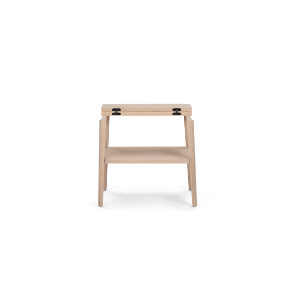 Neptune Furniture_Kitchen furniture_Kitchen other default Borough Oak Folding Step Stool