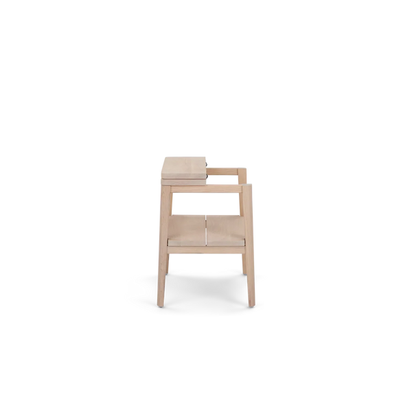 Neptune Furniture_Kitchen furniture_Kitchen other default Borough Oak Folding Step Stool