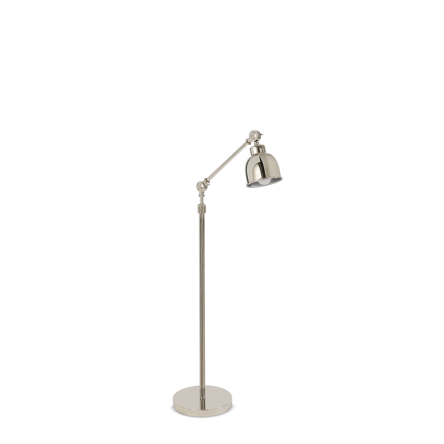 Neptune Accessories_Lighting_Floor lamps default Brompton Nickel Reading Floor Lamp