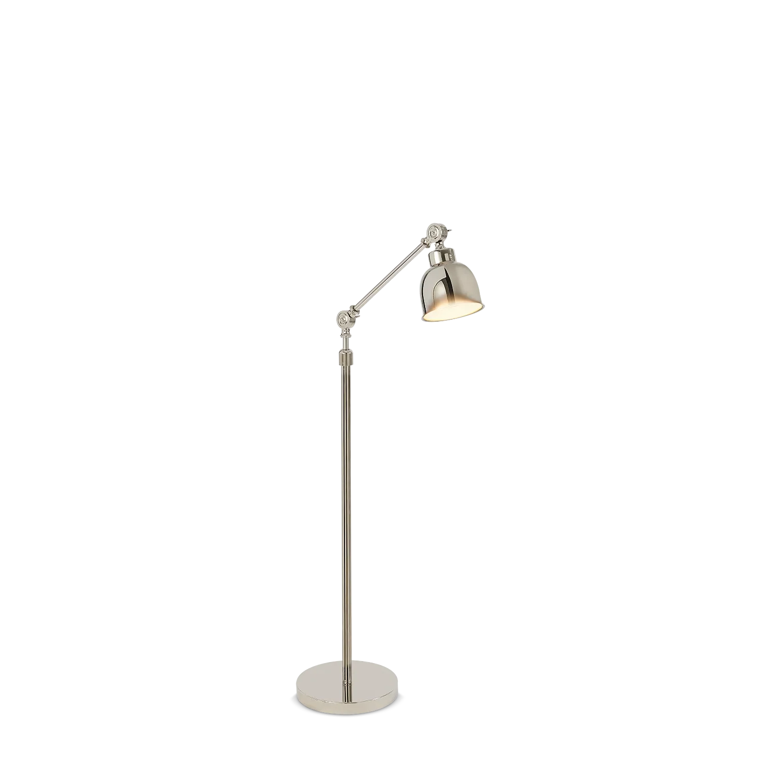 Neptune Accessories_Lighting_Floor lamps default Brompton Nickel Reading Floor Lamp