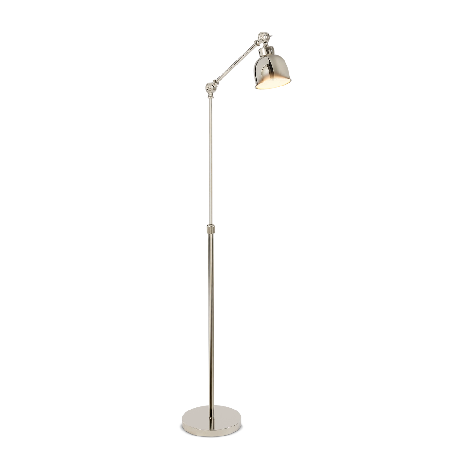 Neptune Accessories_Lighting_Floor lamps default Brompton Nickel Reading Floor Lamp