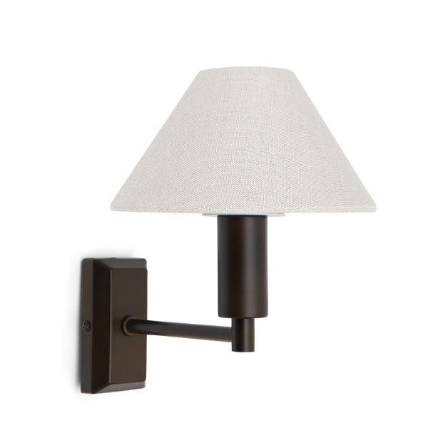 Neptune Accessories_Lighting_Wall lights Oliver 8" Warm White Brunswick Bronze Wall Light