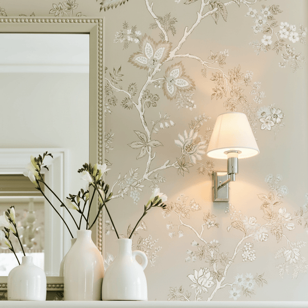 Neptune Accessories_Lighting_Wall lights Brunswick 5.5" Warm White Brunswick Chrome Wall Light