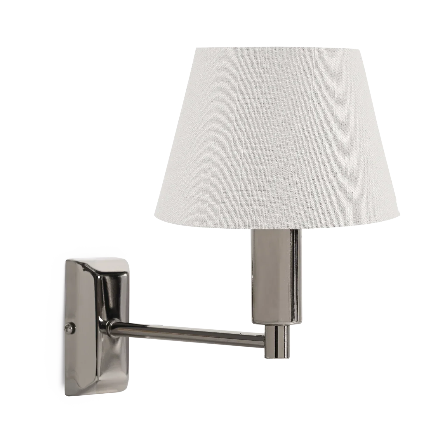Neptune Accessories_Lighting_Wall lights Henry 7" Warm White Brunswick Chrome Wall Light