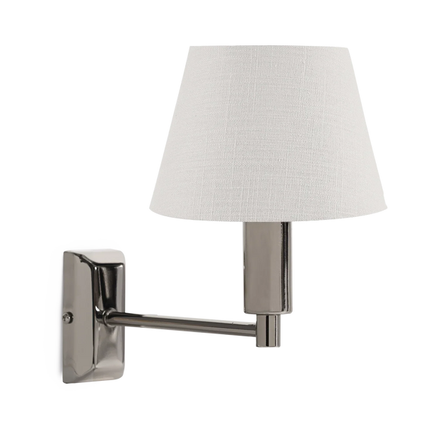Neptune Accessories_Lighting_Wall lights Henry 7" Warm White Brunswick Chrome Wall Light