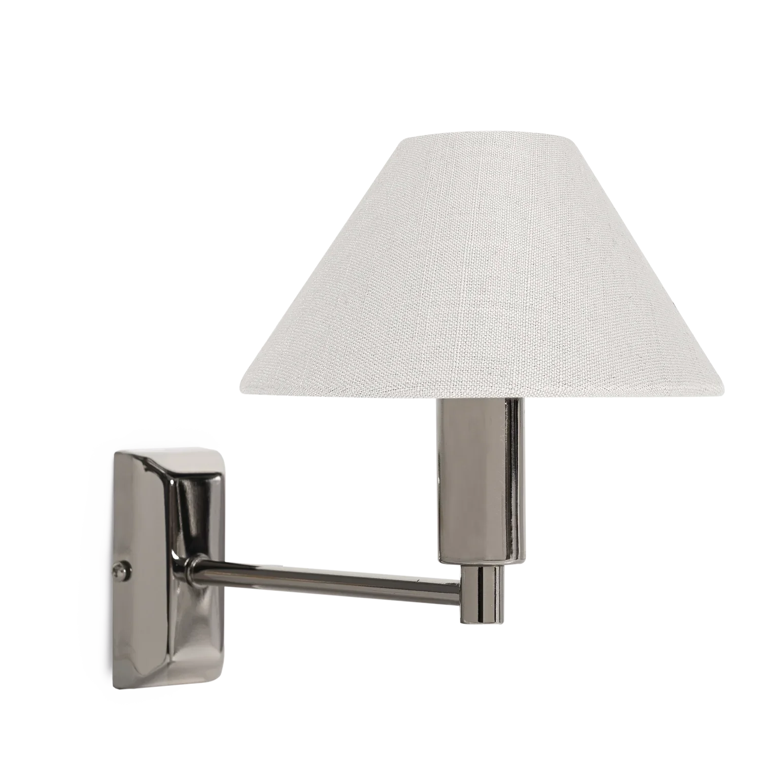 Neptune Accessories_Lighting_Wall lights Oliver 8" Warm White Brunswick Chrome Wall Light