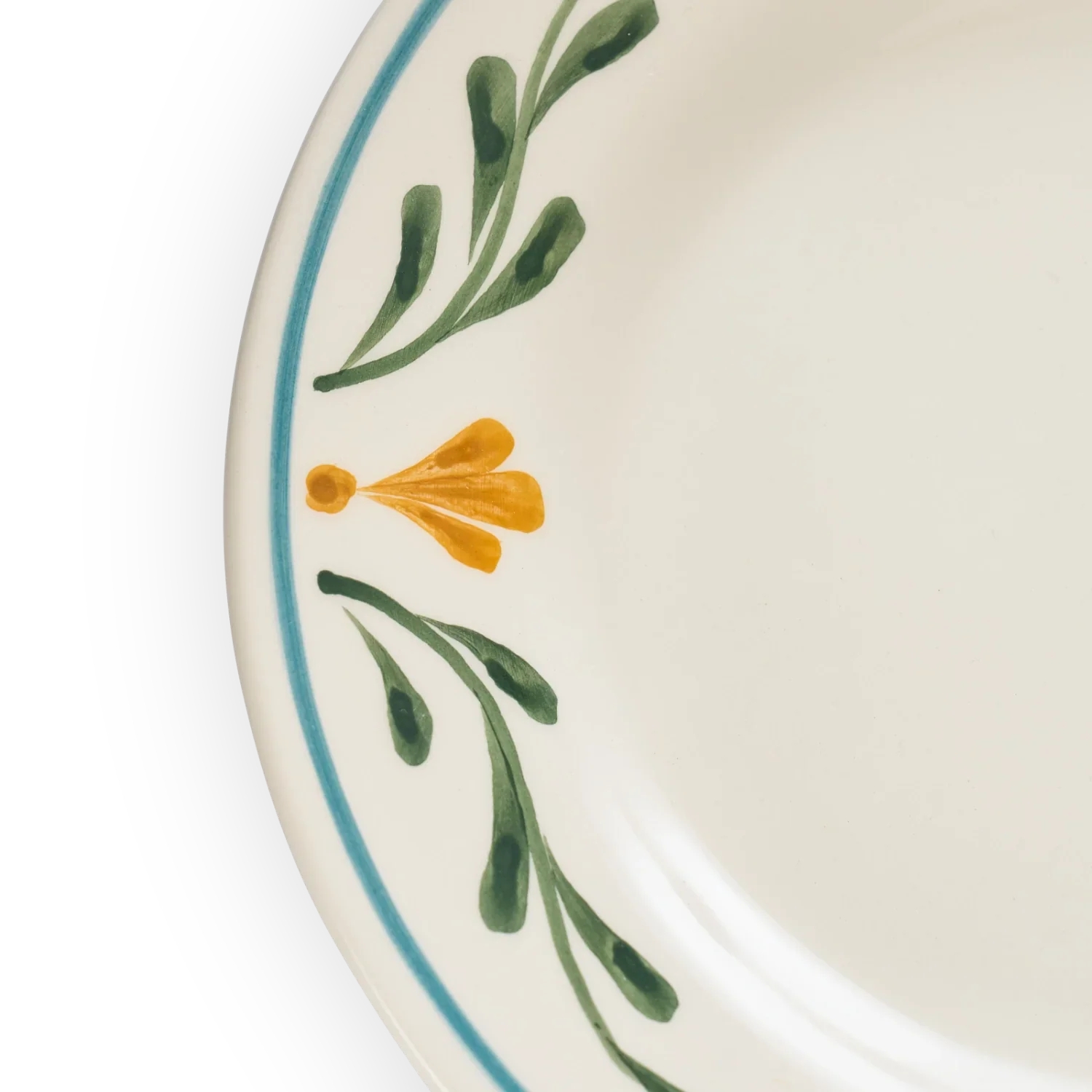 Neptune Accessories_Tabletop_Dinnerware default Callington Green Leaf Dessert Plate
