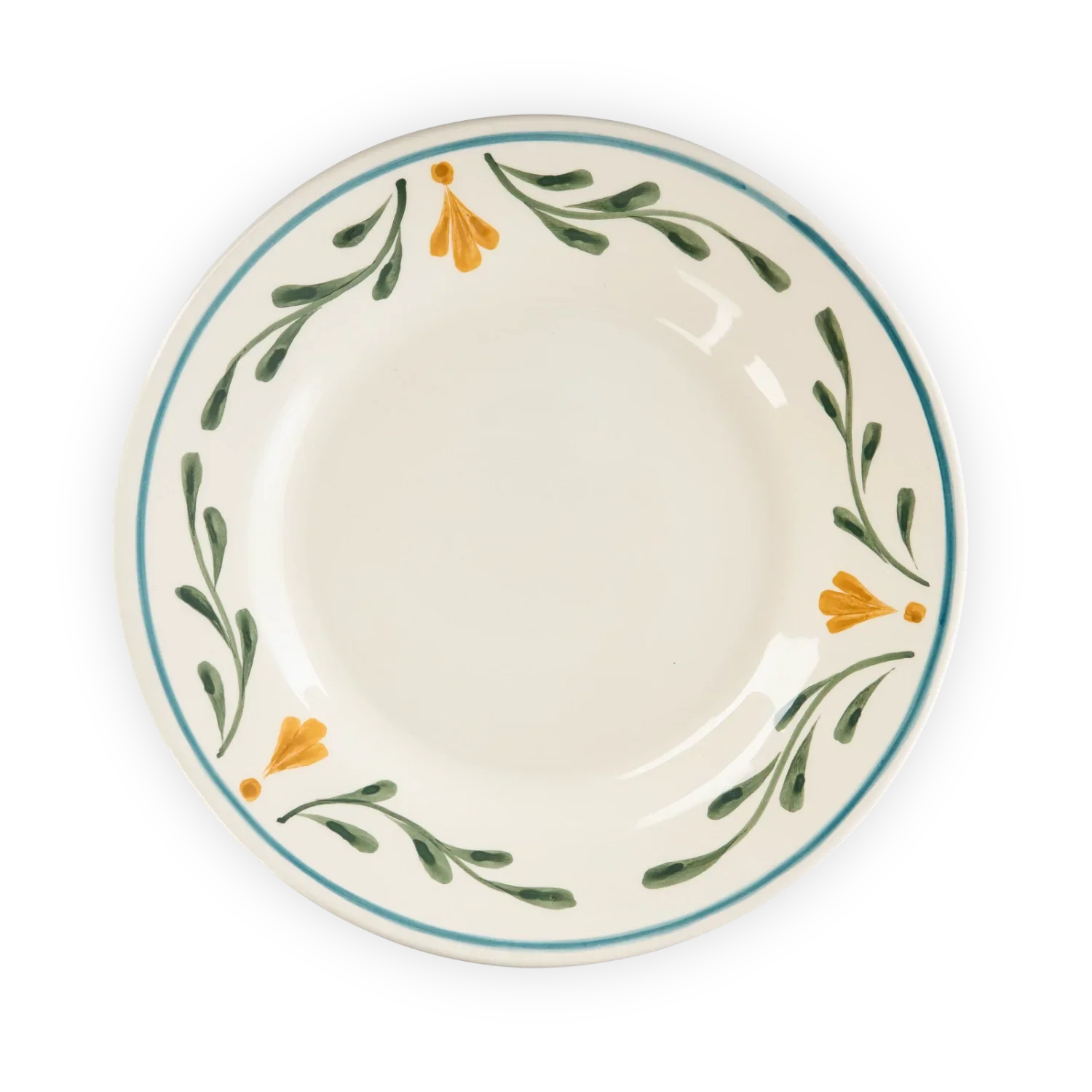 Neptune Accessories_Tabletop_Dinnerware default Callington Green Leaf Dessert Plate