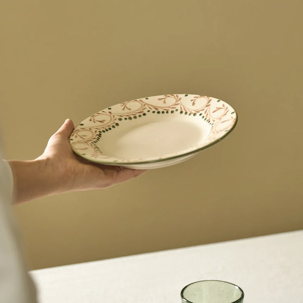 Neptune Accessories_Tabletop_Dinnerware default Callington Spiral Leaf Dessert Plate