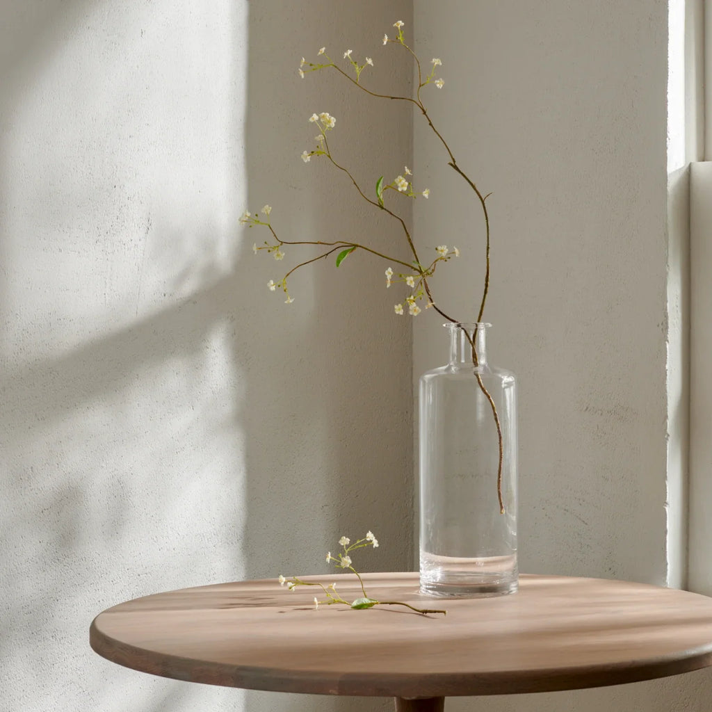 Castleford Tall Glass Bottle Vase, Clear – Neptune