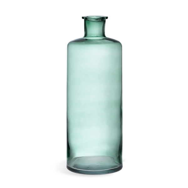 Neptune Accessories_Living accessories_Decorative accessories default Castleford Tall Glass Bottle Vase, Forest