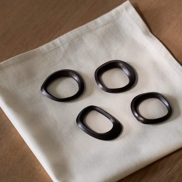 Cavendish Bronze Napkin Rings, Set of 4