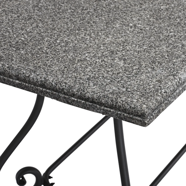 Neptune Seasonal_Garden_Outdoor tables default Renewed Cheltenham 6 Seater Metal Garden Dining Table with Granite Top