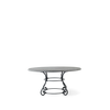 Neptune Seasonal_Garden_Outdoor dining tables default Cheltenham 6 Seater Round Metal Garden Dining Table with Granite Top