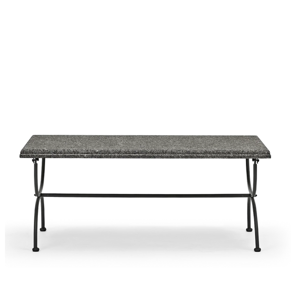 Neptune Seasonal_Garden_Outdoor coffee and side table default Cheltenham Metal Garden Coffee Table with Granite Top