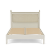 Chichester King Size Bed with Upholstered Headboard, Painted