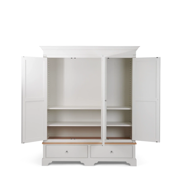 Neptune Furniture_Bedroom furniture_Bedroom casegoods Chichester Triple Wardrobe, 183cm