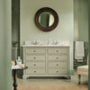 Chichester Double Vanity Unit with Drawers, 124cm