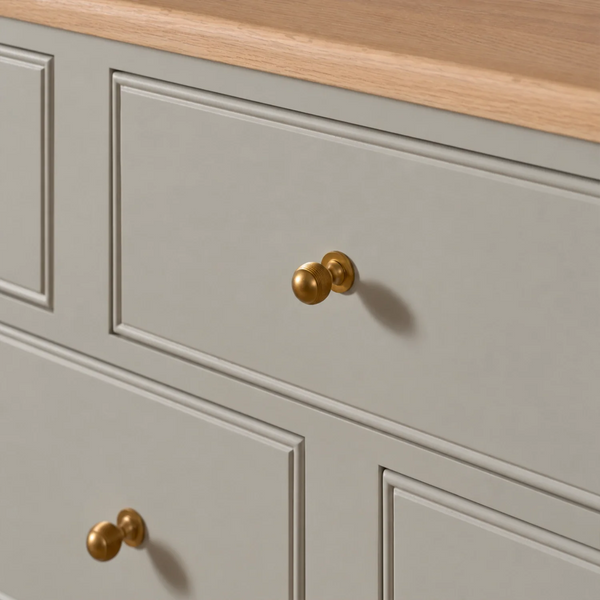 Chichester Wide Chest of Drawers, Shingle