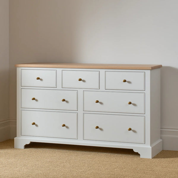 Chichester Wide Chest of Drawers, Painted