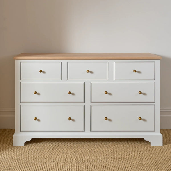 Chichester Wide Chest of Drawers, Painted