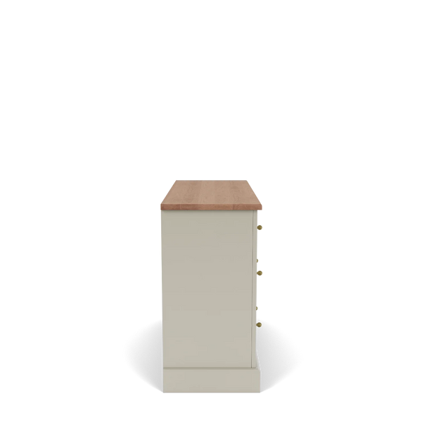 Chichester Wide Chest of Drawers, Shingle