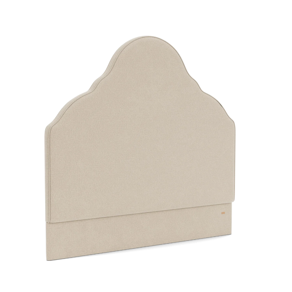 Clemmie King Size Headboard, Linara Linen Natural