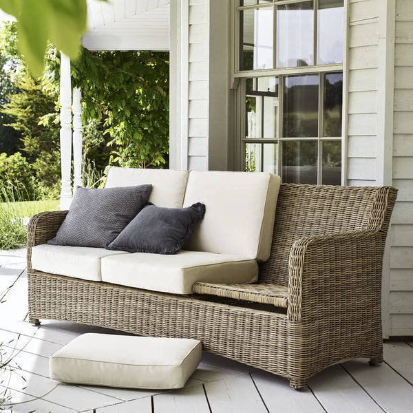 Neptune Seasonal_Garden_Outdoor sofas and relaxed chairs default Compton 3 Seater Wicker Garden Sofa