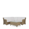 Neptune Seasonal_Garden_Outdoor sofas and relaxed chairs default Compton 5 Seater Wicker Modular Garden Corner Sofa Set with Coffee Table