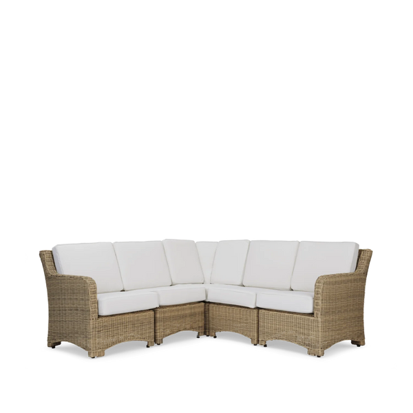 Neptune Seasonal_Garden_Outdoor sofas and relaxed chairs default Compton 5 Seater Wicker Modular Garden Corner Sofa
