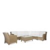Neptune Seasonal_Garden_Outdoor sofas and relaxed chairs default Compton 8 Seater Modular Wicker Garden Corner Sofa Set with Coffee Table