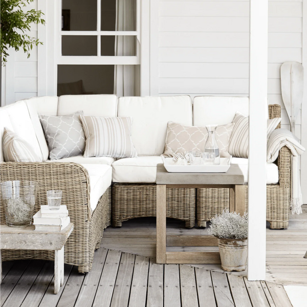 Neptune Seasonal_Garden_Outdoor sofas and relaxed chairs Compton Modular Wicker Garden Sofa Component