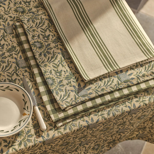 Neptune Accessories_Tabletop_Table linens default Cora Stripe Napkins, Set of 4
