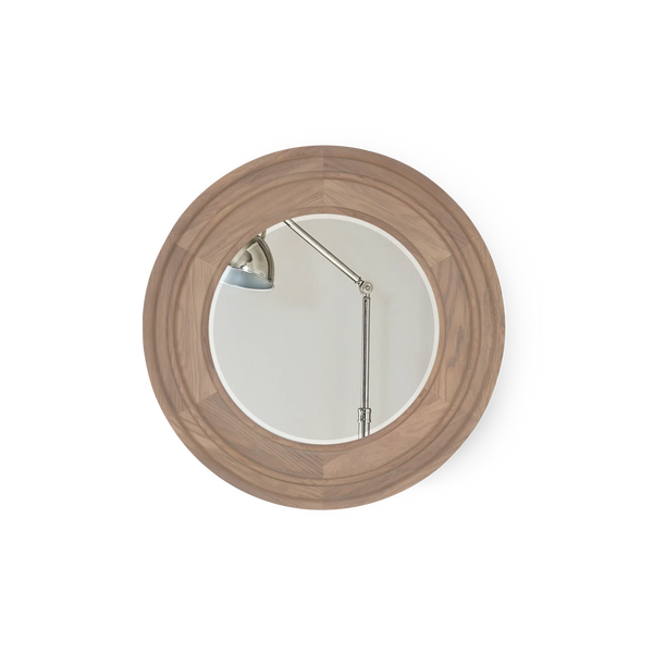 Neptune Accessories_Living accessories_Mirrors default Edinburgh Small Round Mirror, Vintage Oak