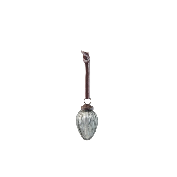 Neptune Seasonal_Christmas_Christmas tree decorations default Elderfield Assorted Baubles, Slate - Set of 6