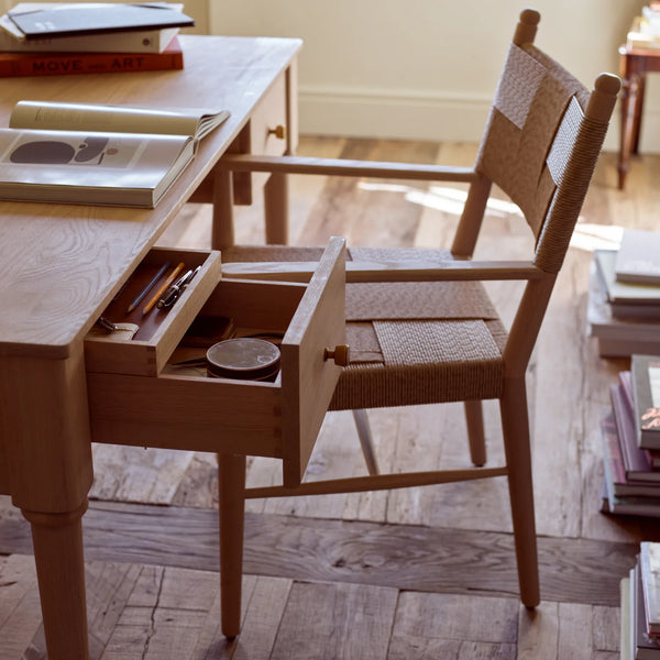 Eliot Oak Office Desk