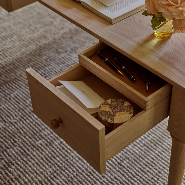 Eliot Oak Office Desk
