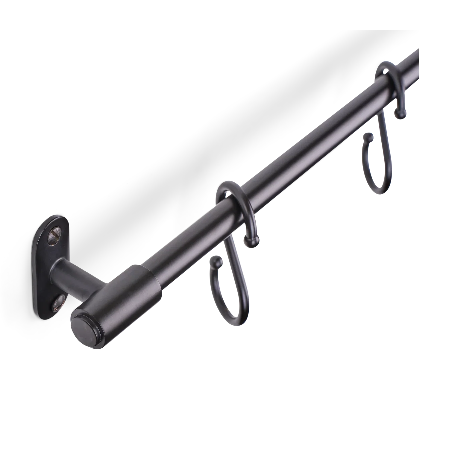 Neptune Furniture_Hardware_Handles & hardware default Ellington Hanging Rail & S Hooks, Bronze