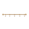 Neptune Furniture_Hardware_Handles & hardware default Ellington Hanging Rail & S Hooks, Brass