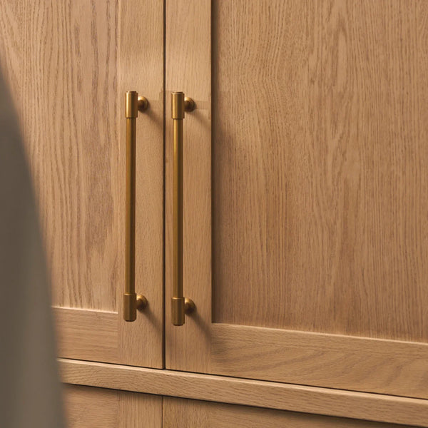Neptune Furniture_Hardware_Handles & hardware default Ellington Large Brass T-Bar Handle, Set of 2