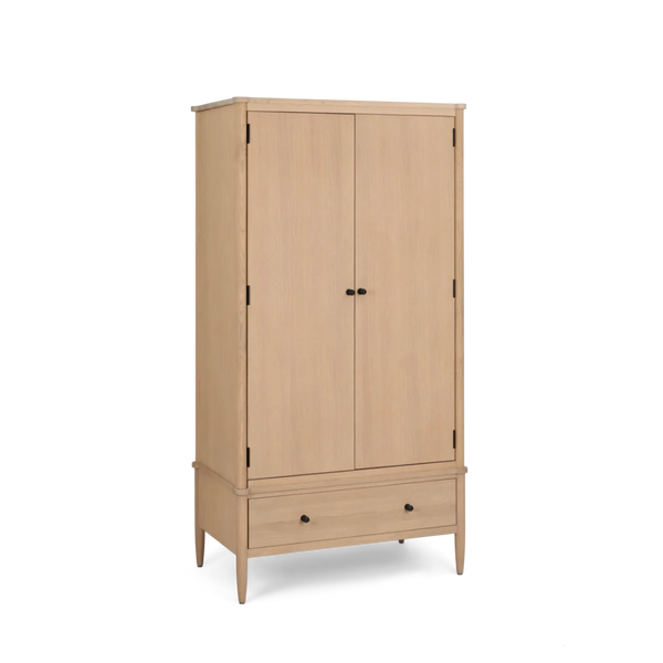 Neptune Furniture_Bedroom furniture_Bedroom casegoods default Frome Double Oak Wardrobe, 103cm