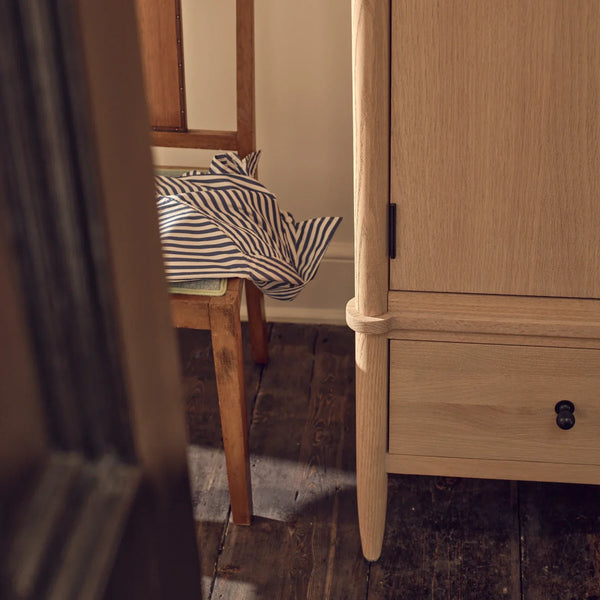 Neptune Furniture_Bedroom furniture_Bedroom casegoods default Frome Double Oak Wardrobe, 103cm