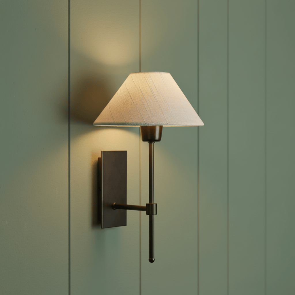 Neptune Accessories_Lighting_Wall lights Oliver 8" Harry Cloud Hanover Bronze Wall Light