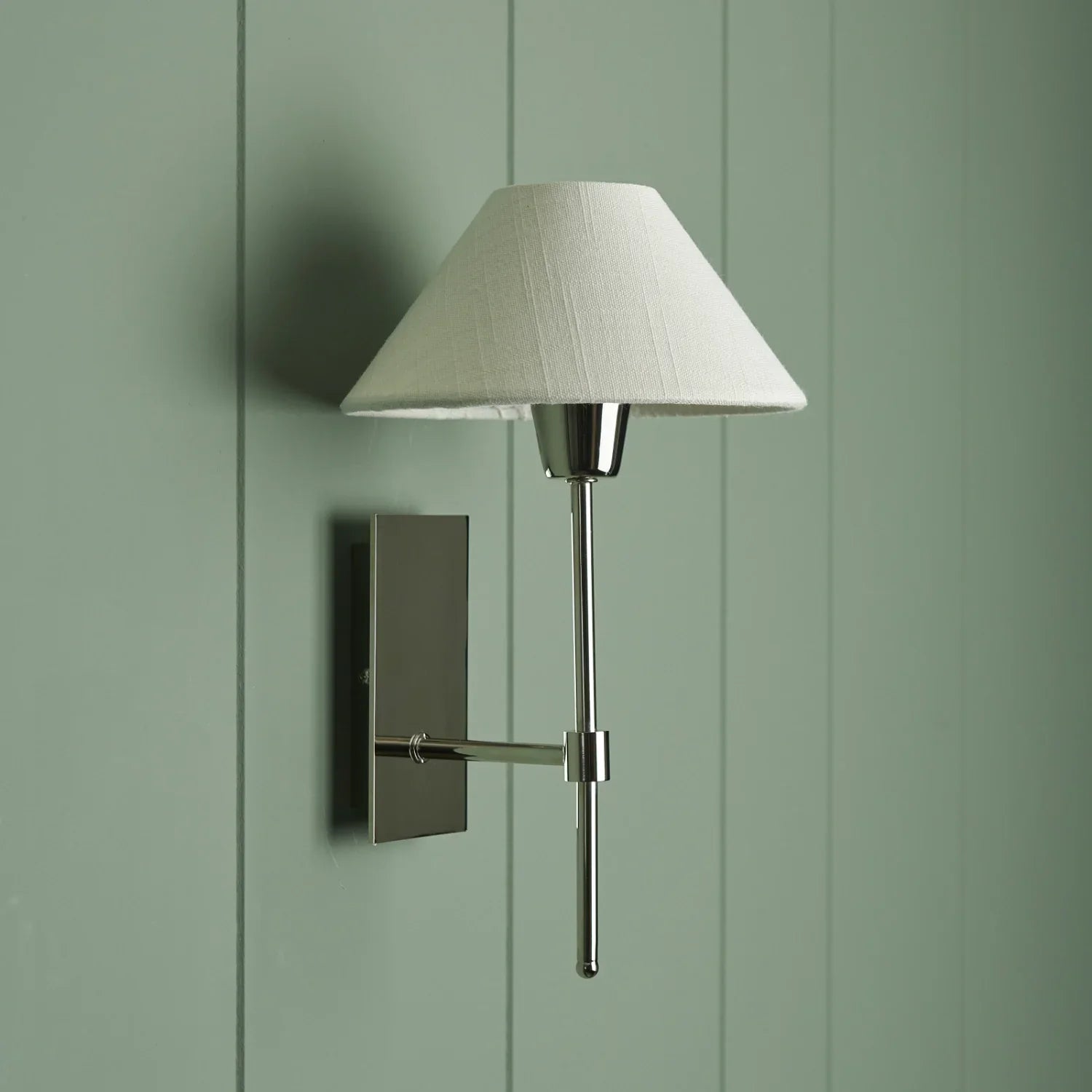 Neptune Accessories_Lighting_Wall lights Hanover Nickel Wall Light