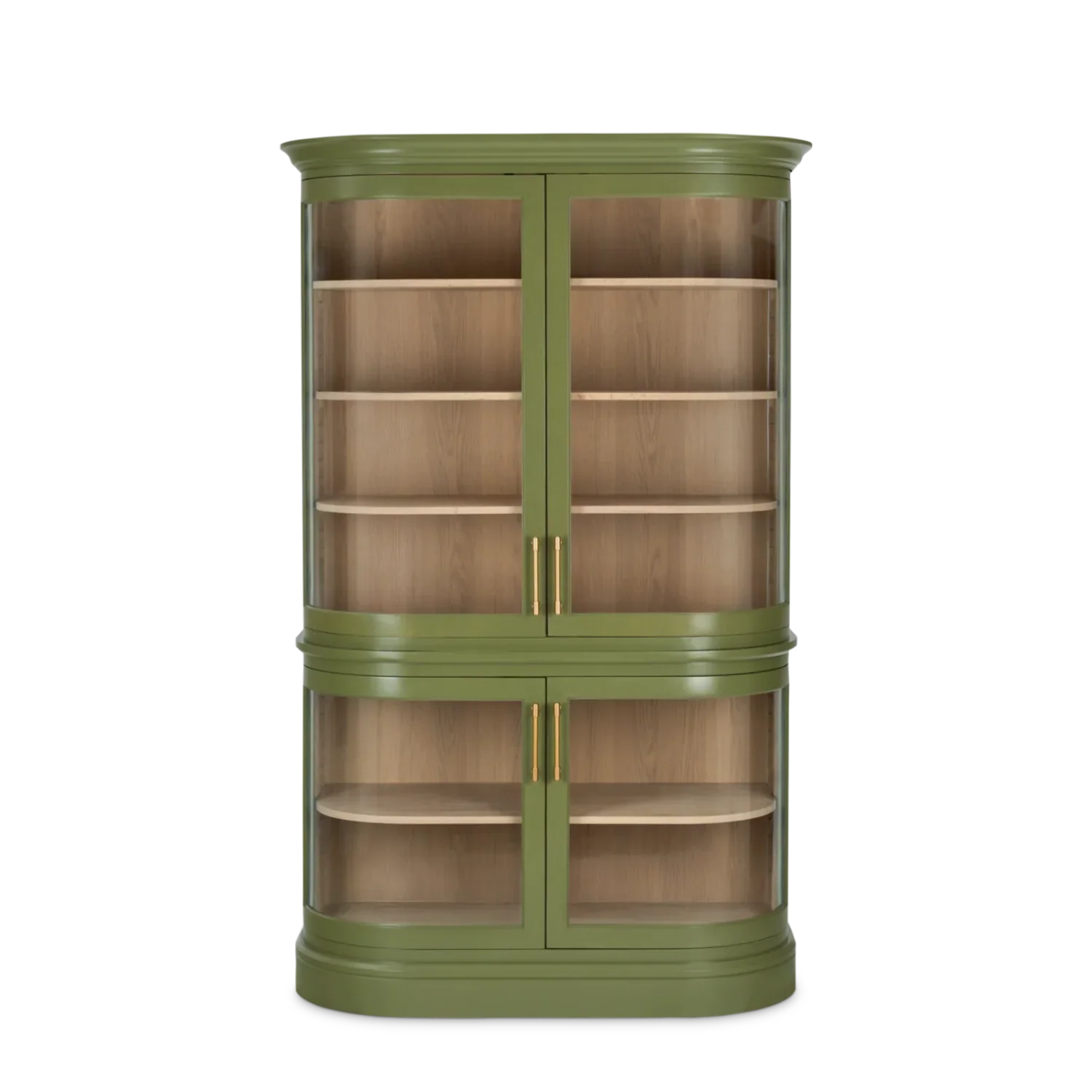 Neptune Furniture_Living & dining furniture_Living & dining storage default Henley Curved Glass Cabinet