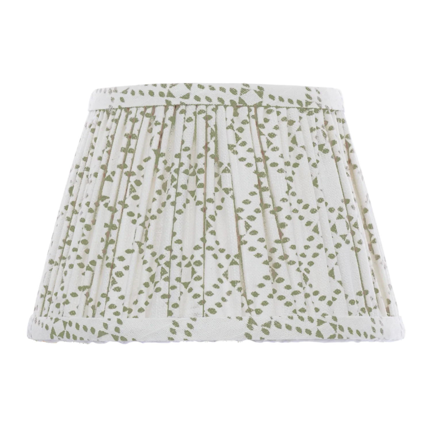 Neptune Accessories_Lighting_Lighting accessories default Henry Gathered 26'' Linen Empire Lampshade, Thea Sage Print