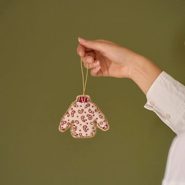 Neptune Seasonal_Christmas_Christmas tree decorations default Highbury Beaded Festive Jumper Hanging Decoration
